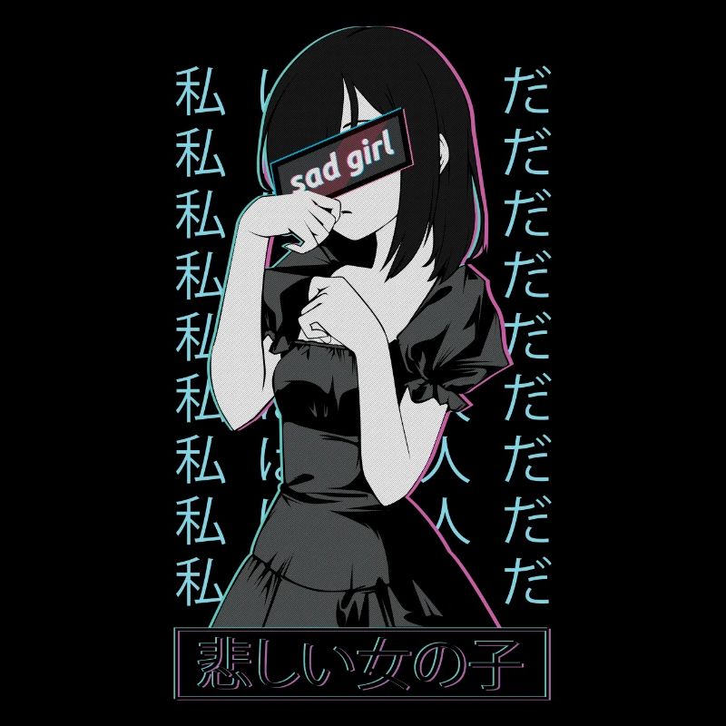 Anime Sad Waifu