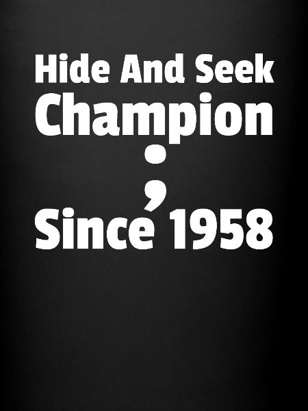 Champion Cache-Cache Depuis 1958