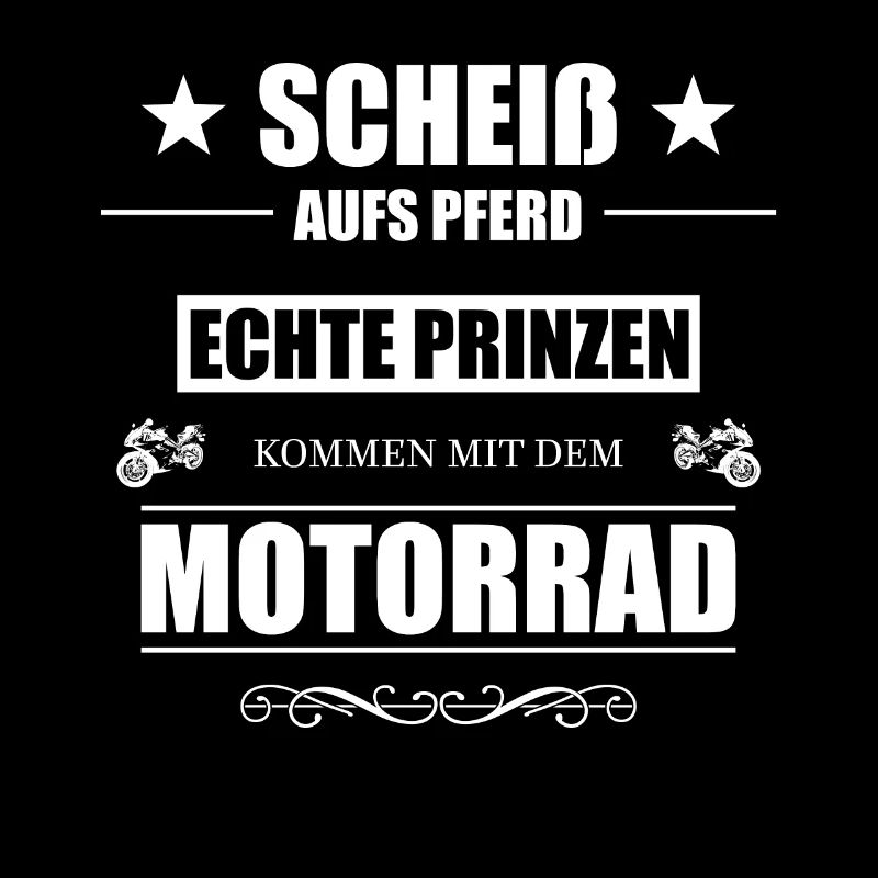 Motorradfahrer sind cool