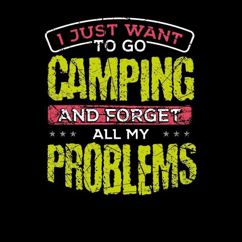 Camper Geschenkidee will nur Camping gehen und