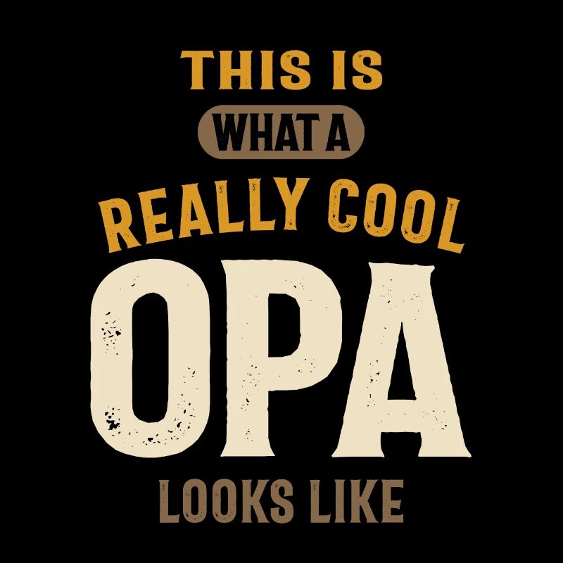 Das ist, wie eine wirklich coole Opa aussieht