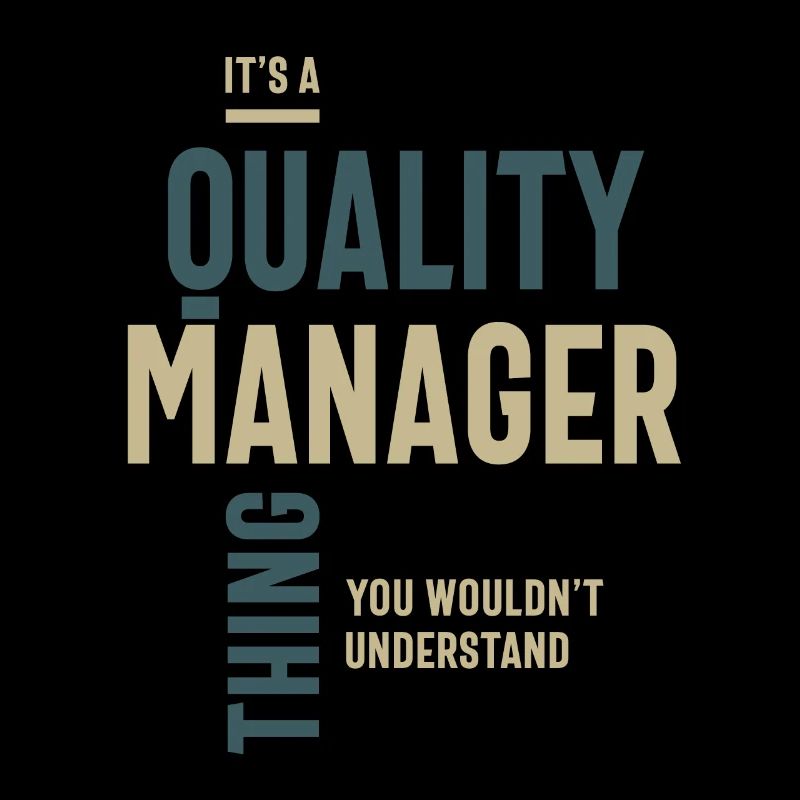 It's a Quality Manager Thing Job Title Gift