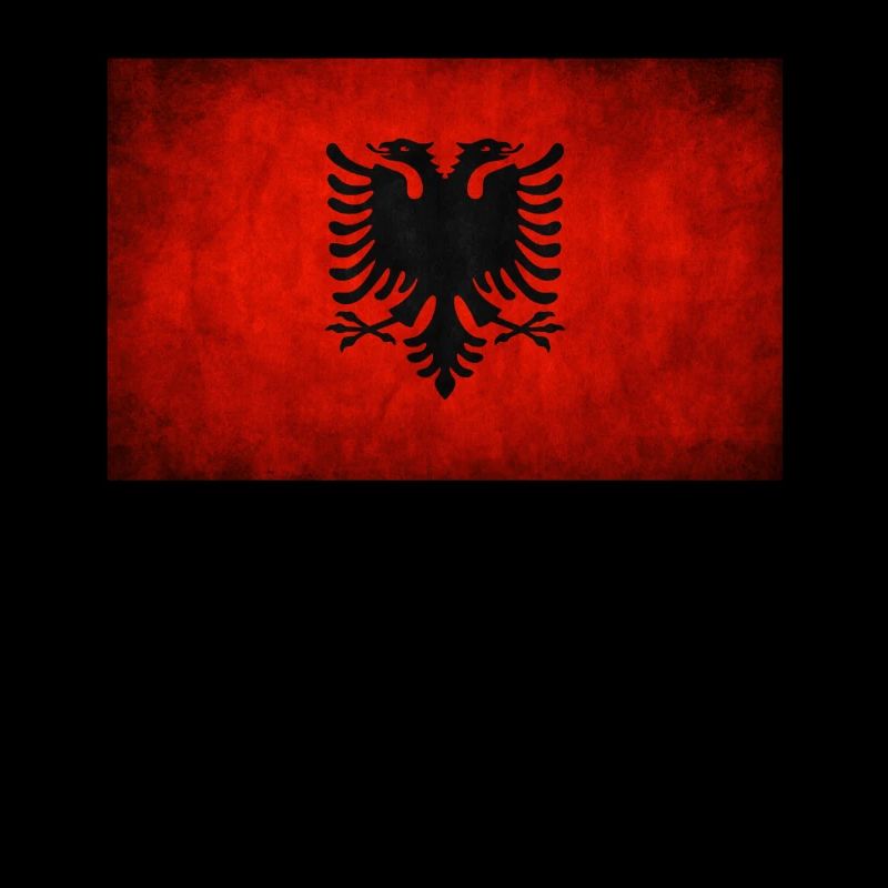 Albanian Flag Double-headed Eagle Albanian Albanians