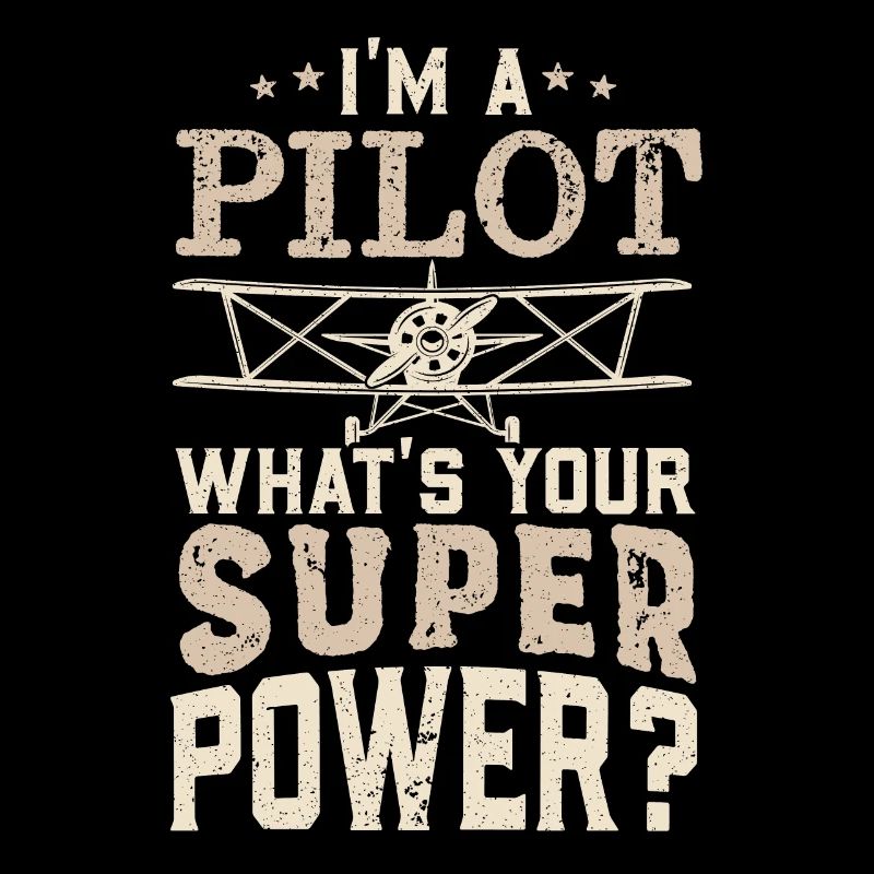 Mon capitaine préféré m’appelle maman pilote maman