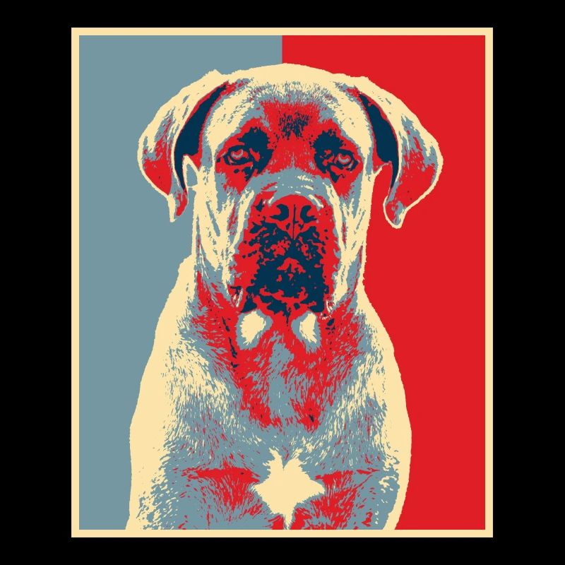 Dog Artwork - Vintage Cane Corso