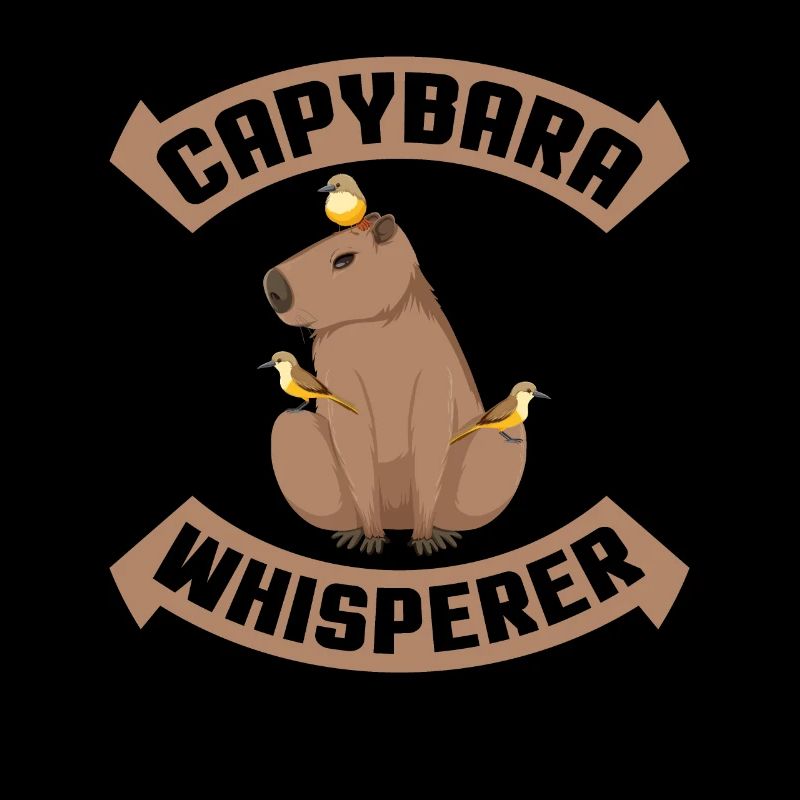 Capybara Whisperer Enfants Chinchilla Capybara