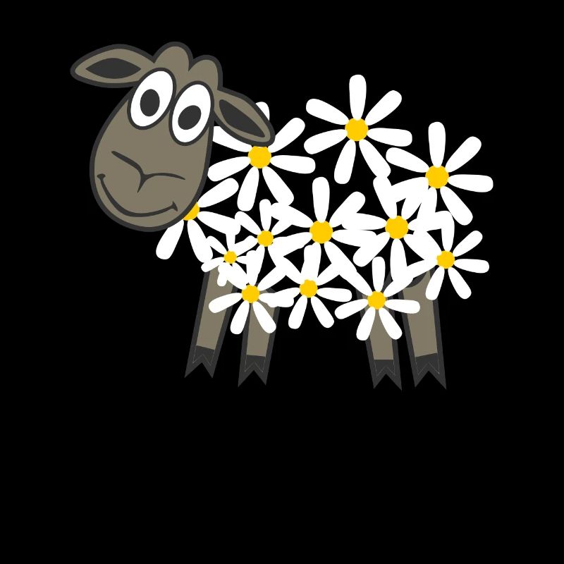 Schäfchen Gänseblümchen Schaf Schafe