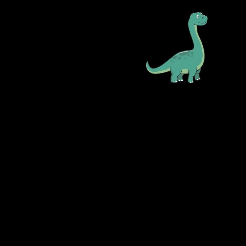 Badge - Mignon Dinosaure Brontosaurus