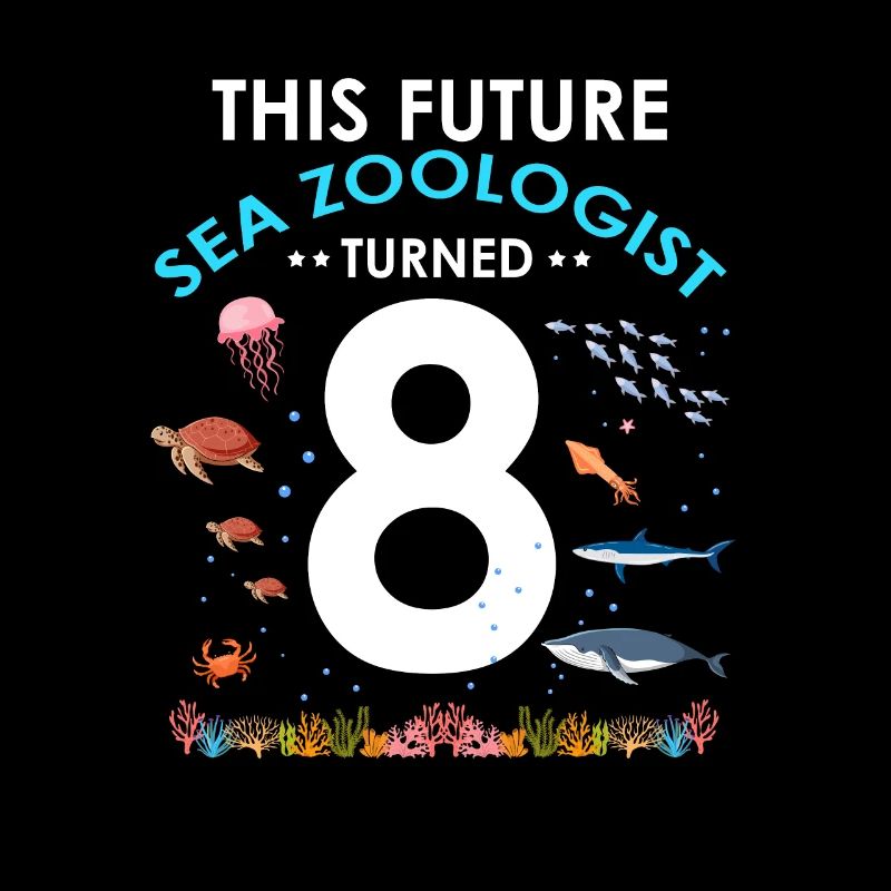 Future zooologist birthday 8 Eight years