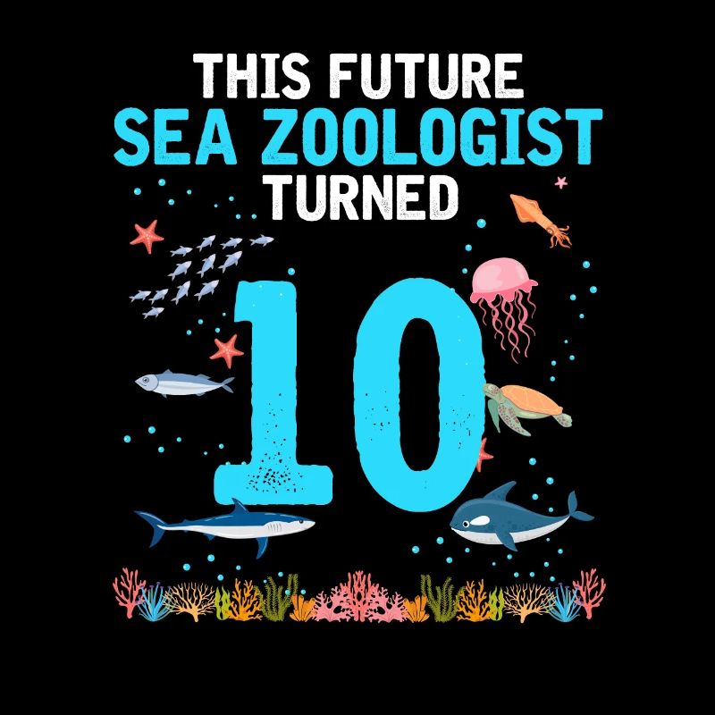 Futur zooologiste Anniversaire 10 Dix ans