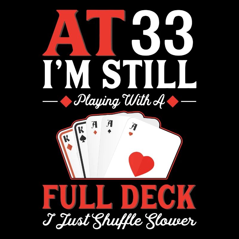Deck Card Games – 33rd Birthday
