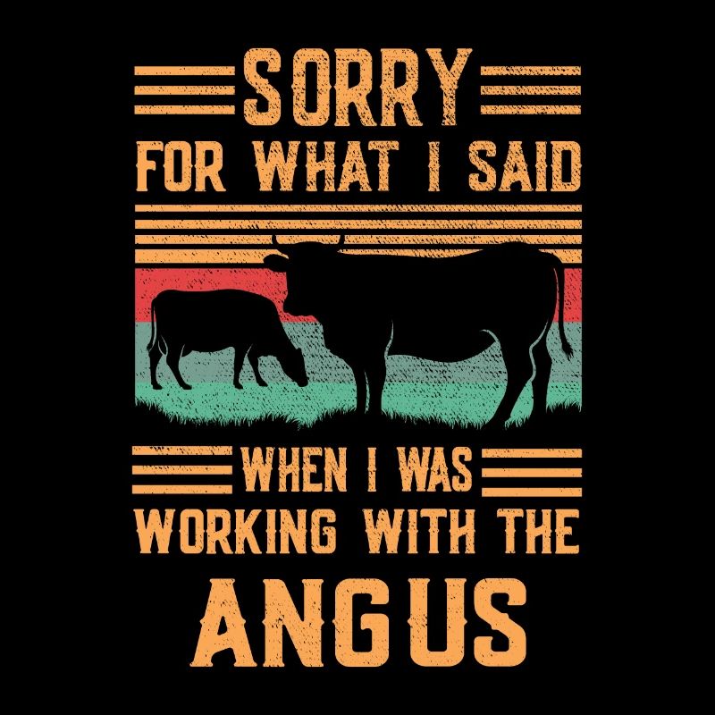 Désolé pour ce que j’ai dit, Angus