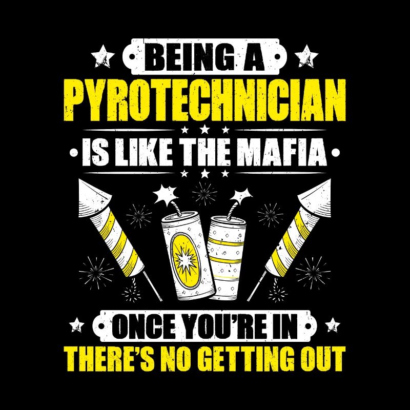 Pyrotechniker Feuerwerk Pyrotechnik Pyrotechnician