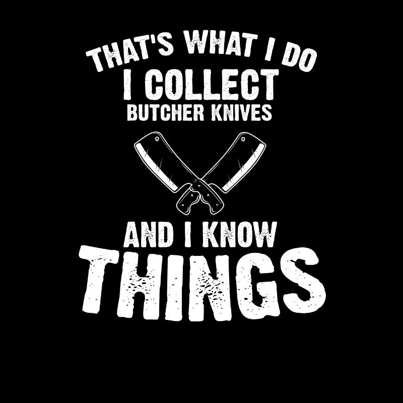 Objets blancs et collecteur de couteaux de cuisine