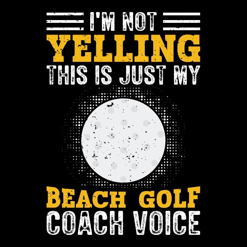 I Don't Scream - Beach Golf Coach