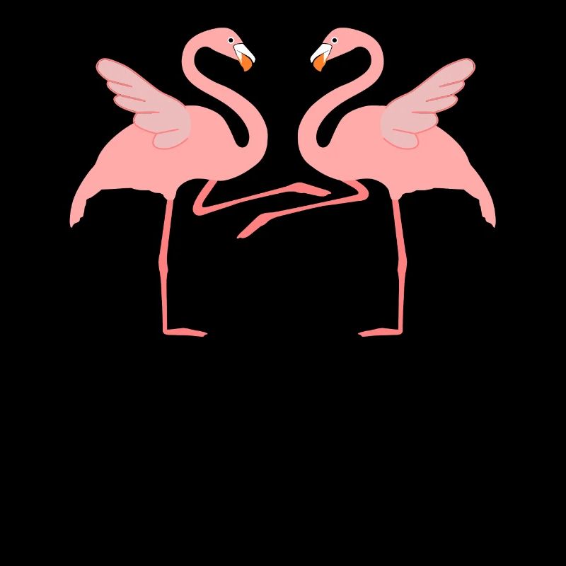 Boogie Woogie Flamingos Dancing Swing