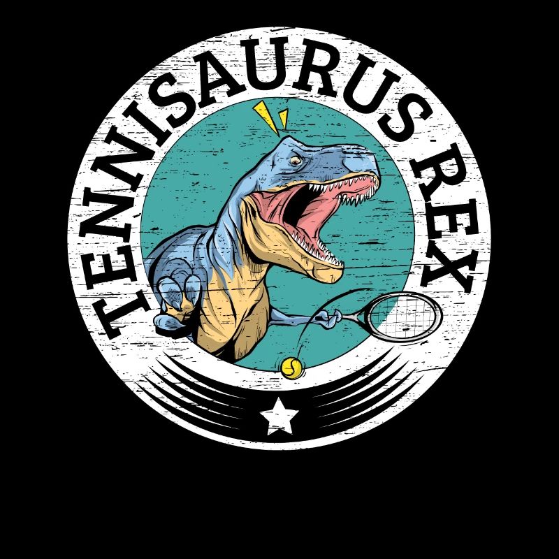 Tennisaurus Rex Paleontologist Dinosaur Lovers