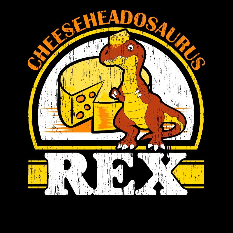 Cheeseheadosaurus Rex Paleontologist Dinosaur Din