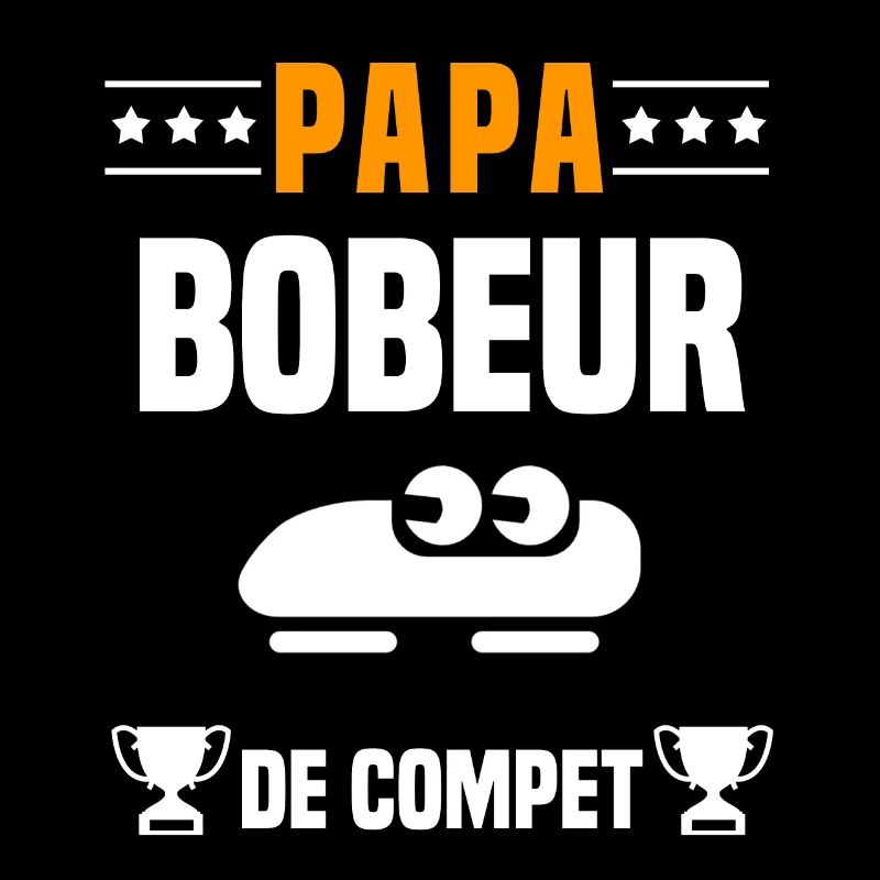 papa bobeur de compet père cadeau papa bobsleigh