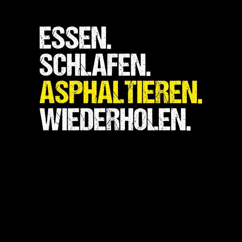 Asphaltbauer Asphaltierer Schwarzstraßenbauer