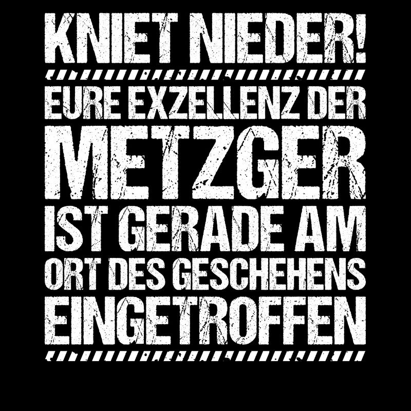 Metzger Fleischer Metzgerin Metzgerei Fleischerei