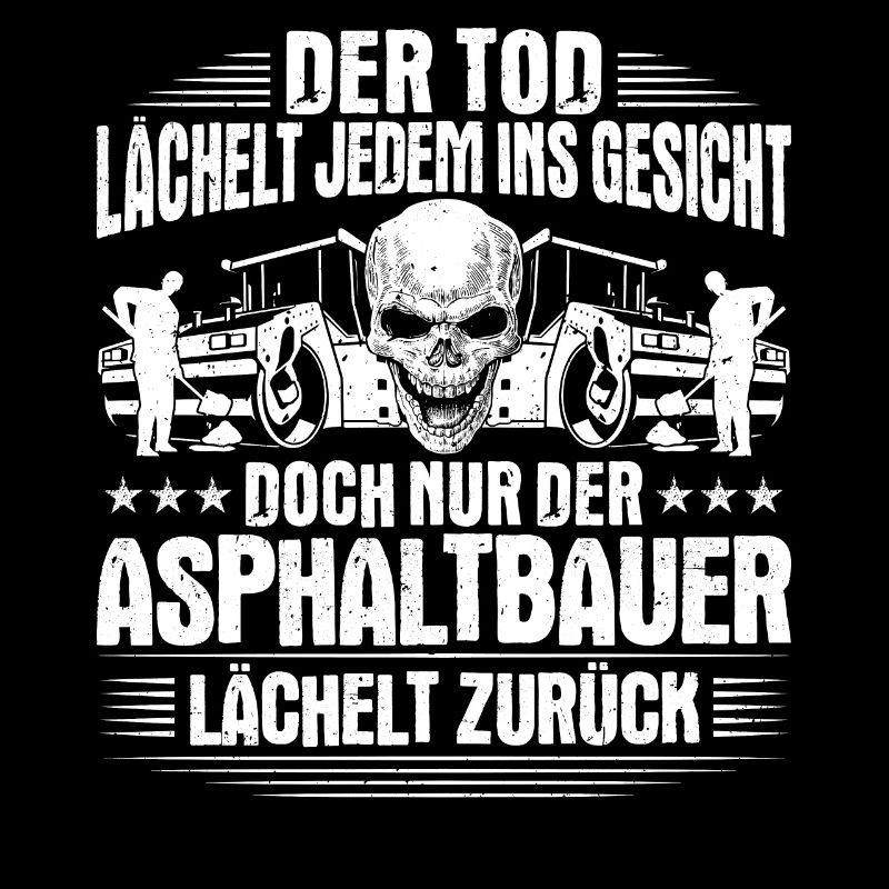 Asphaltbauer Asphaltierer Schwarzstraßenbauer