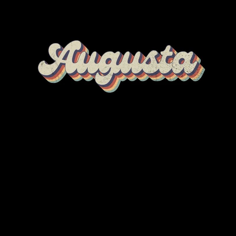 Nostalgic 70s USA City - Vintage Augusta