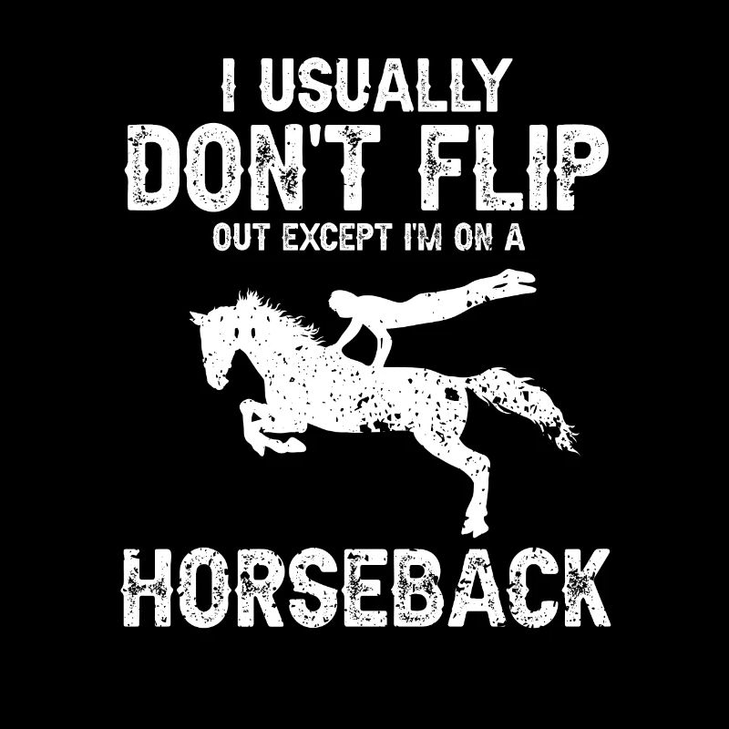 Vaulting Acrobatics Design and Equestrian Horse