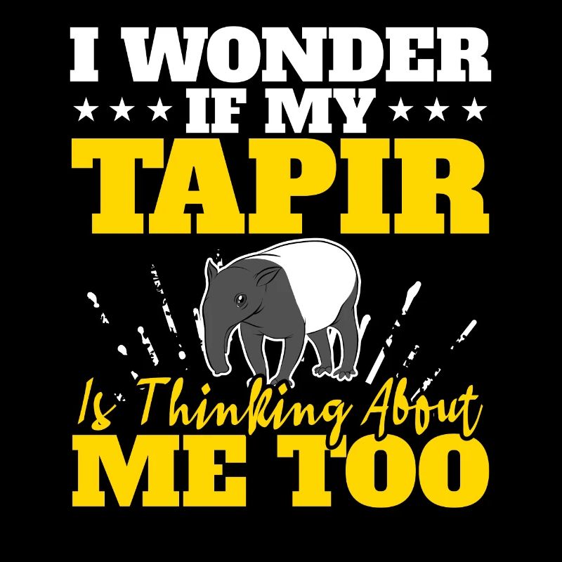 Je me demande si mon tapir est aussi à propos de moi après moi