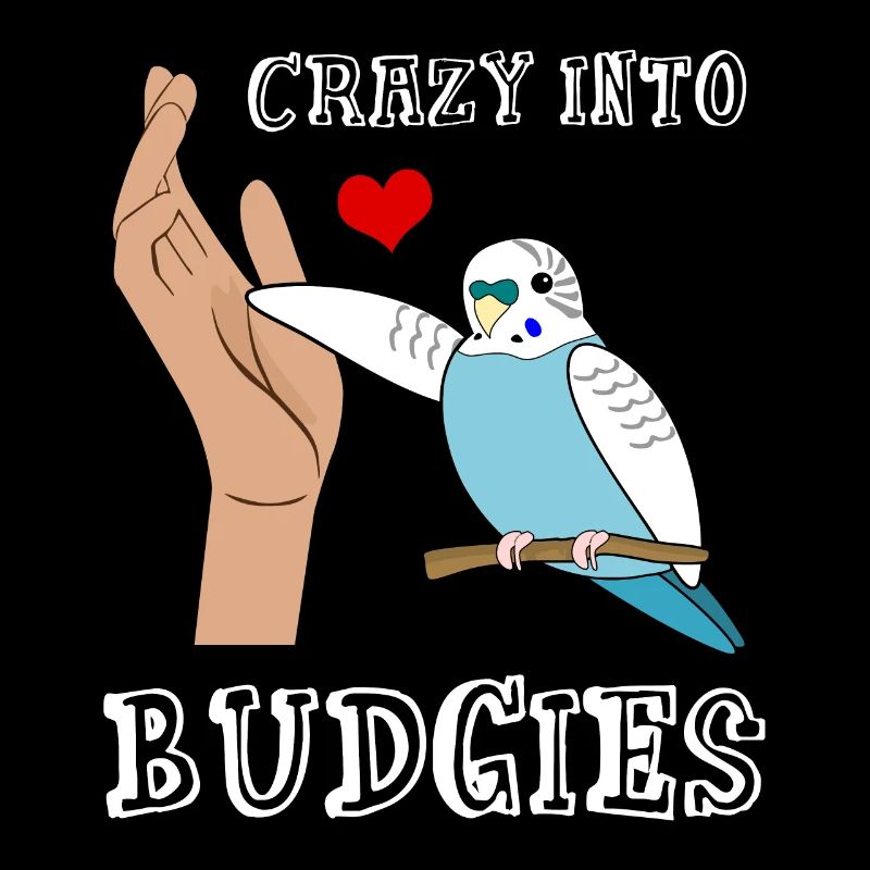 Budgerigar Budgie Coeur Budgerigar