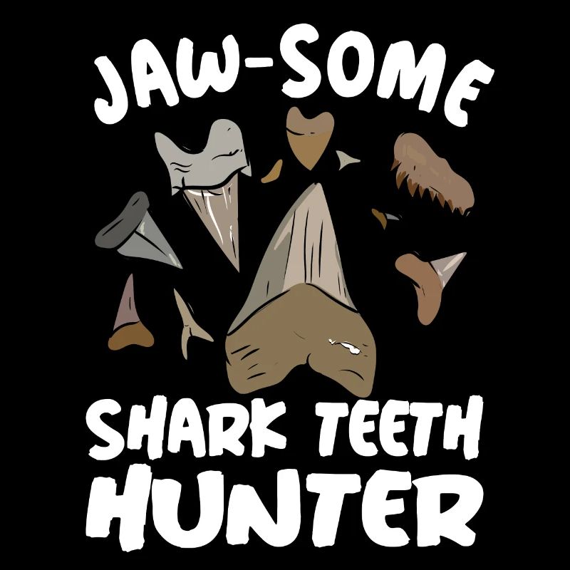Jaw-Some Shark Teeth Hunter Shark Tooth Collector