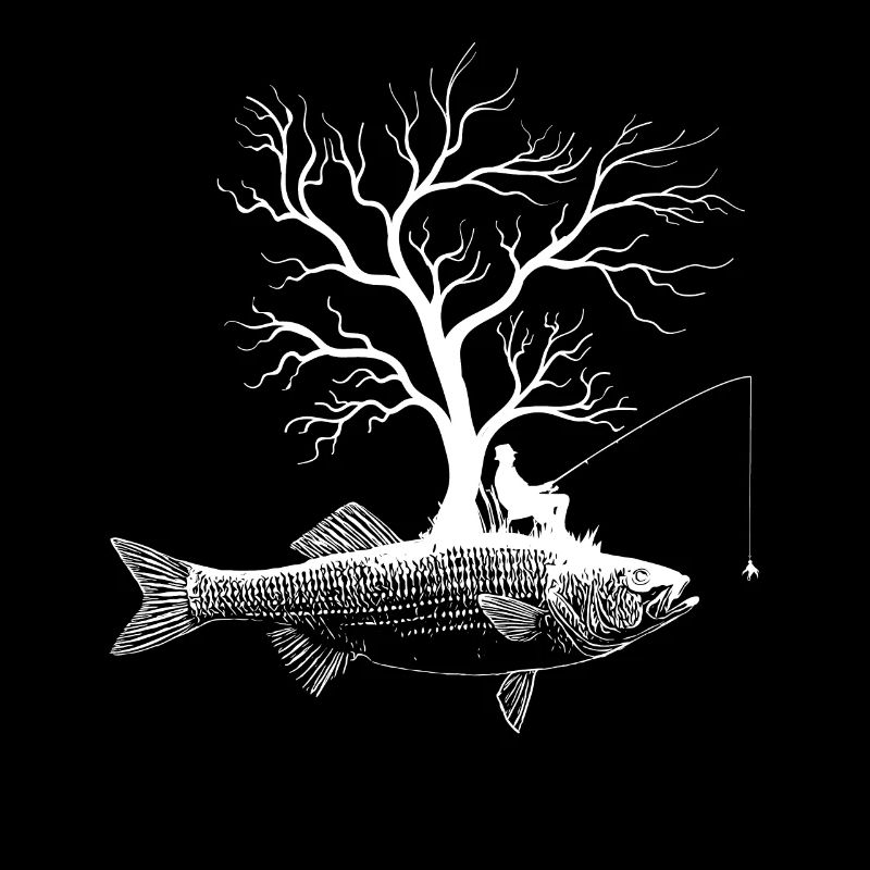 Graphic Tree - Fish-Striped Perch