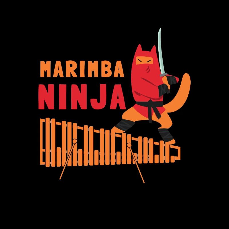 Vibraphone Mom Marimba Ninja And Mallet