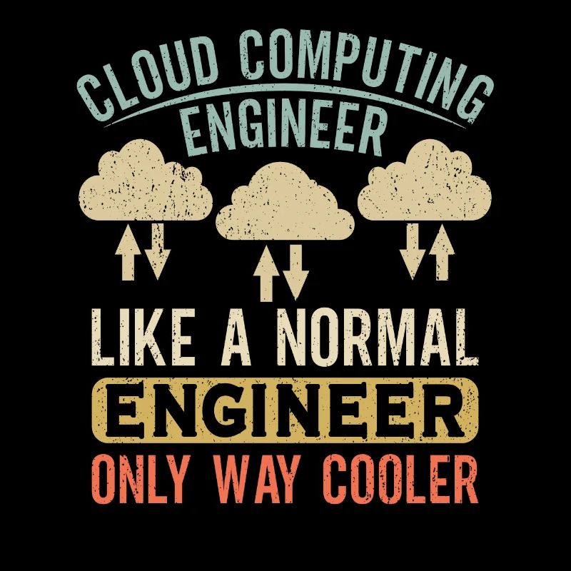 Cloud Computing Engineer Definition Retro Computer