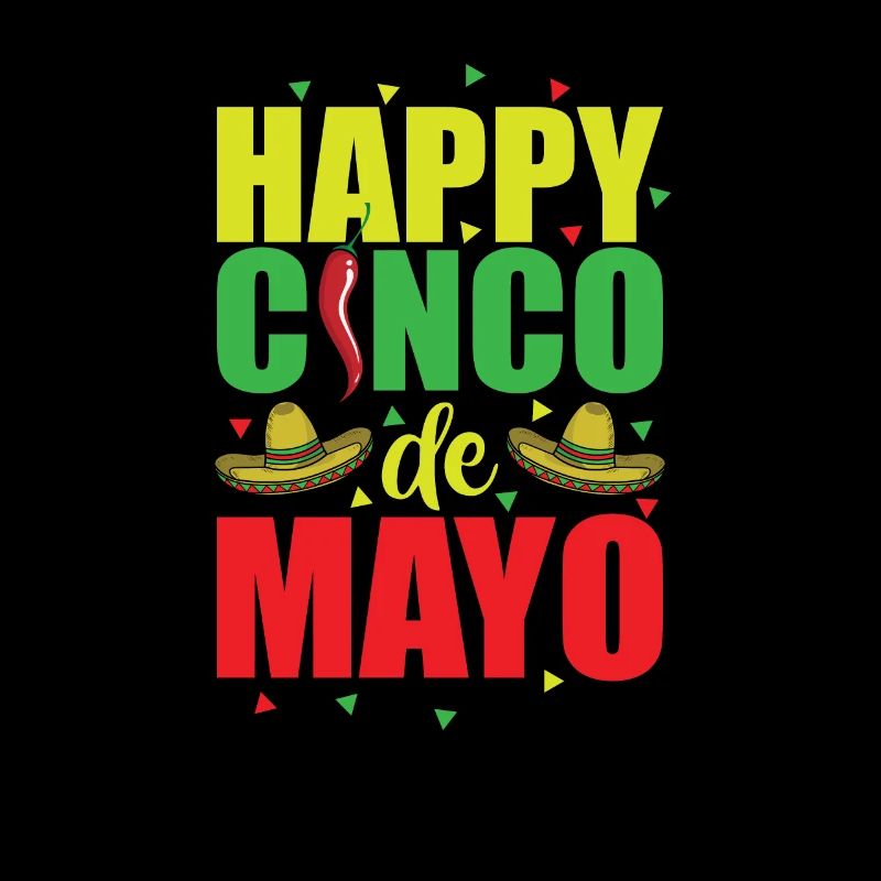 Happy Cinco de Mayo Mexiko Amerika Feiertag