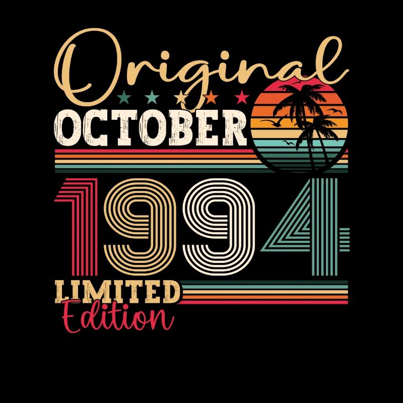 Original Octobre 1994 28th Birthday Gift Cool