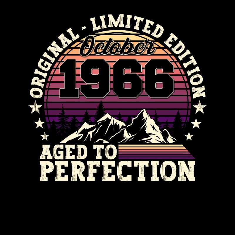 Original Octobre 1966 56th Birthday Gift