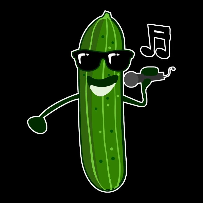 Le concombre chante les concombres chanteurs