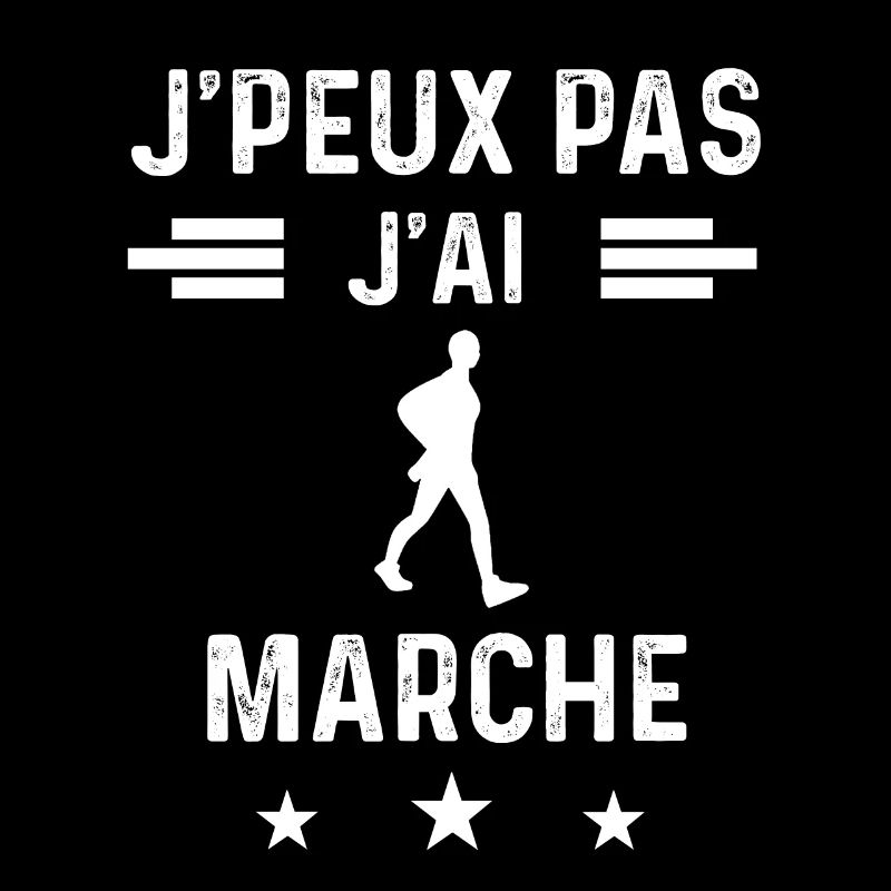 marcheur je peux pas j'ai marche