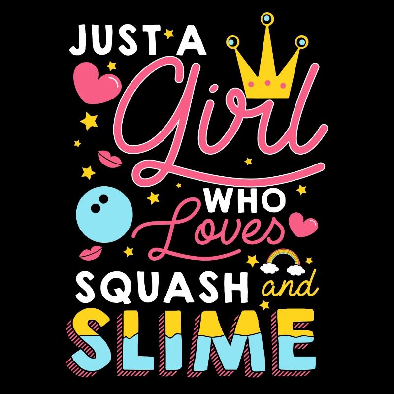 Juste une fille Squash And Slime