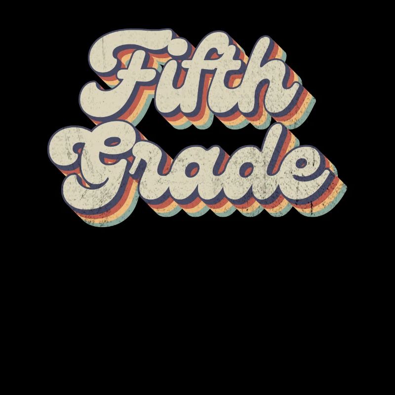 Boho Rainbow - Teacher of the Fifth Grade