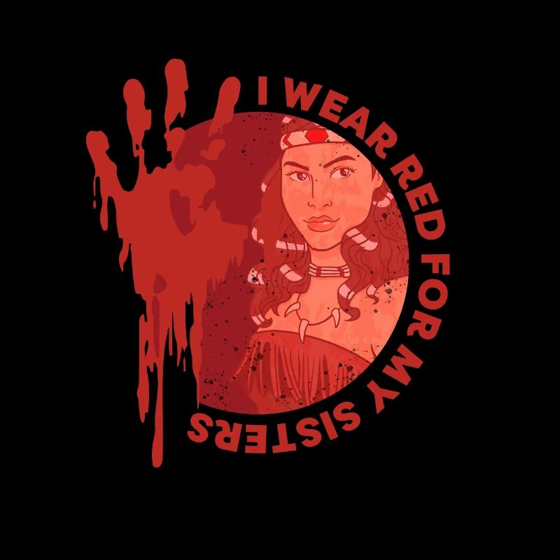 MMIW Awareness - Je porte du rouge pour mes sœurs