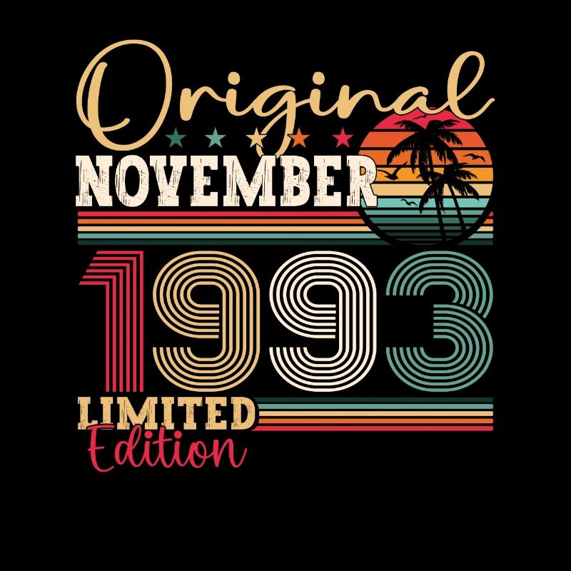 Original November 1993 29th Birthday Gift