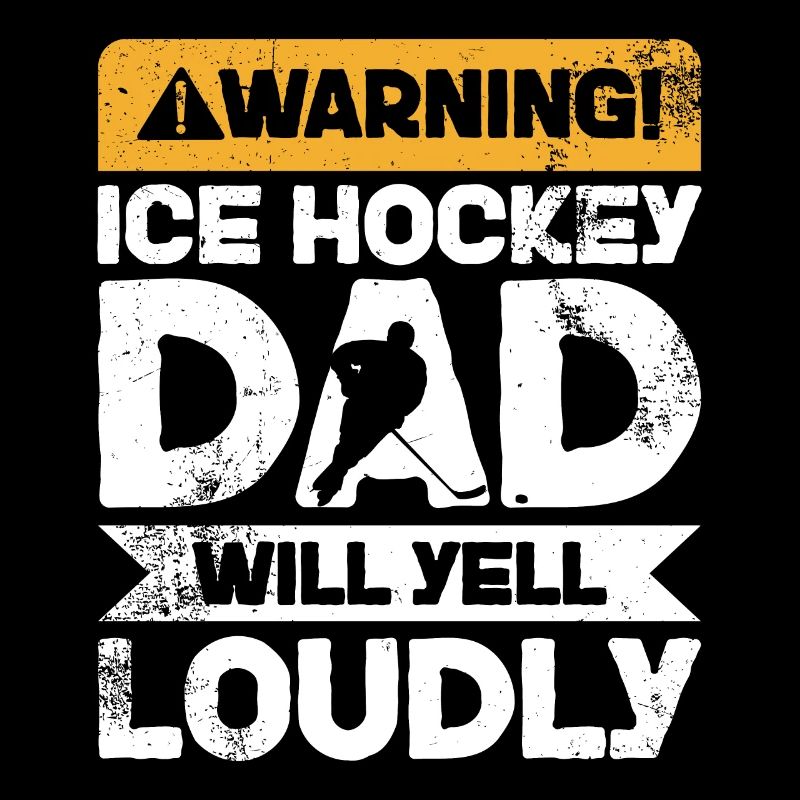 Warnung Wird Schreien - Eishockeyvater