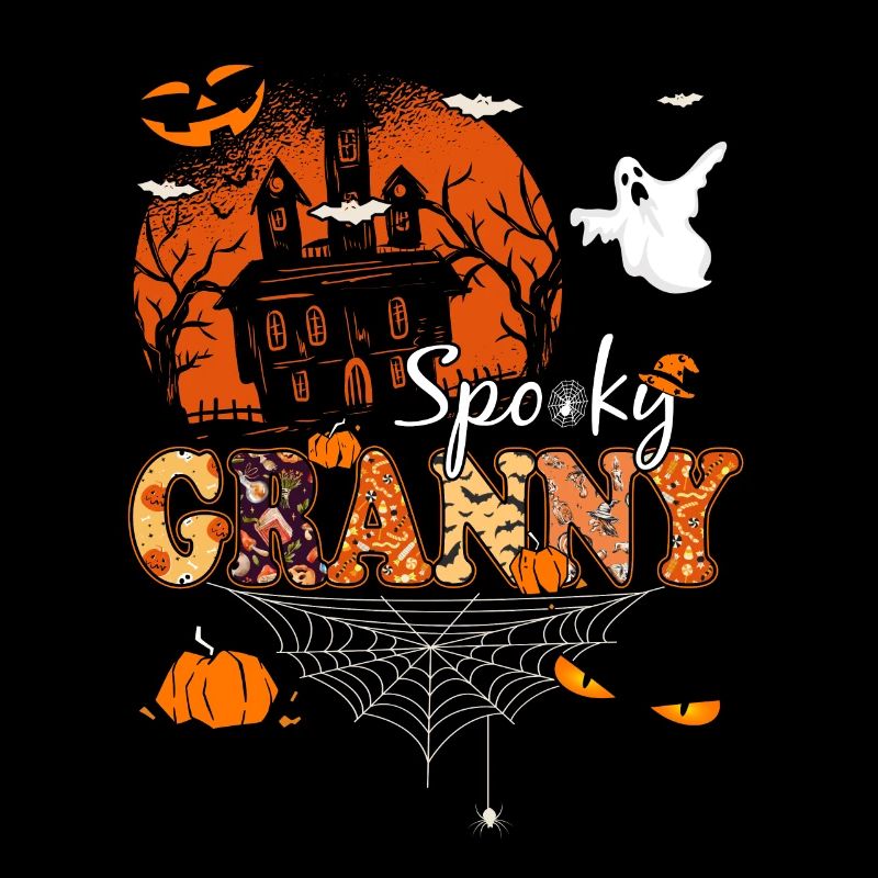 Spooky Granny Halloween Creeper Gift