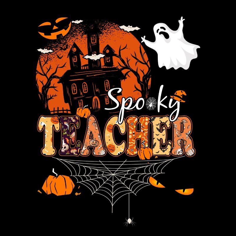 Spooky Lehrer Halloween