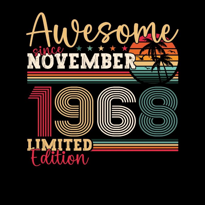 Original November 1968 54. Geburtstag Geschenk