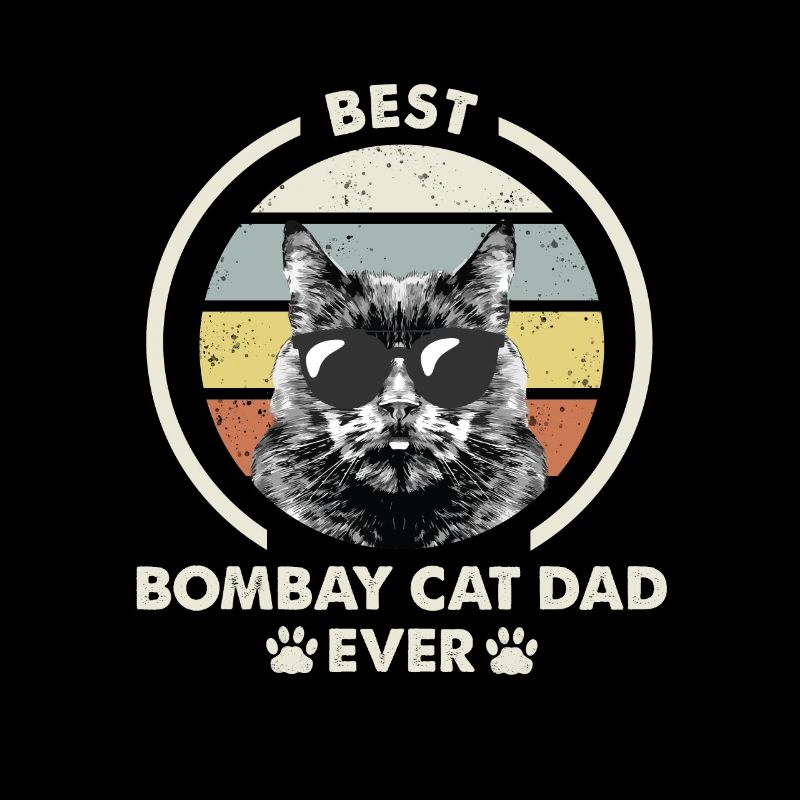 Cat Dad - Bombay Katze