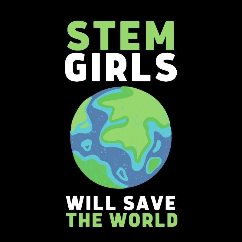 Female Stem Scientist Technology Student,