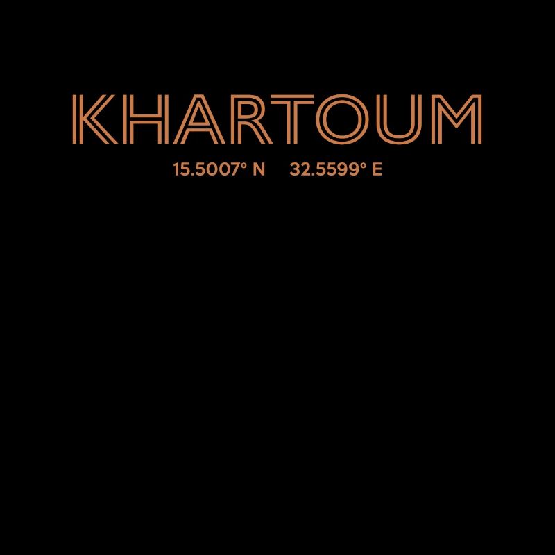 Sudan City Coordinates - Khartoum